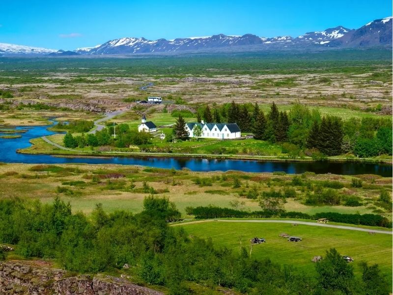 Vườn Quốc gia Thingvellir - nơi hình thành Alping