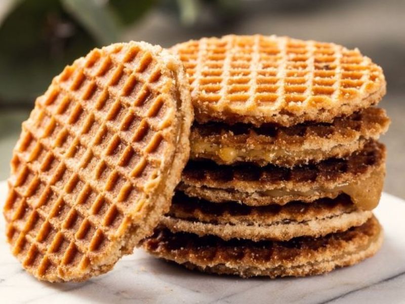 Bánh Stroopwafels - đặc sản Hà Lan