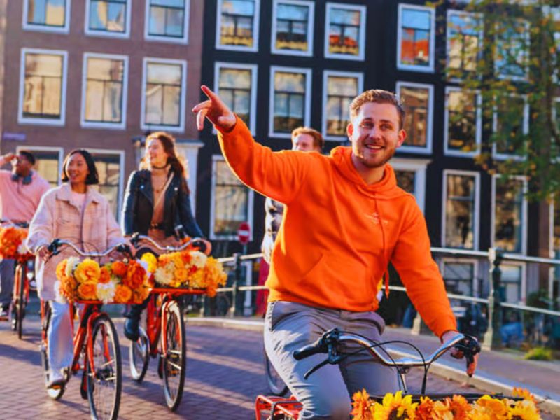 Văn hóa xe đạp tại Delft Hà Lan