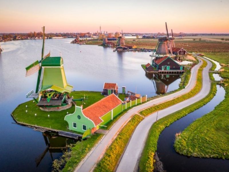 Thị trấn Zaanse Schans