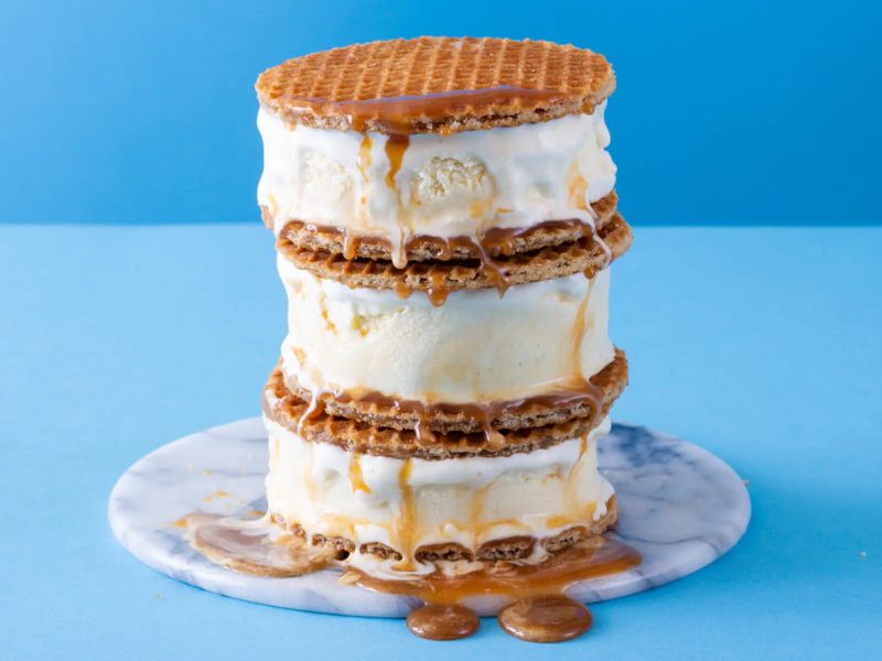 Bánh stroopwafel thơm ngọt