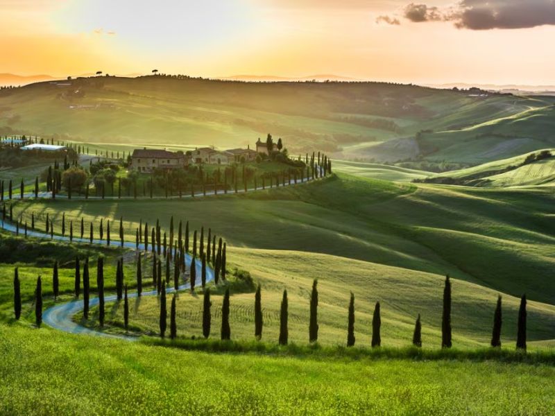 Những cánh đồng Tuscany - Nét lãng mạn bất tận