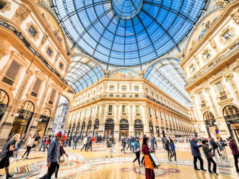 Khu mua sắm Galleria Vittorio Emanuele II