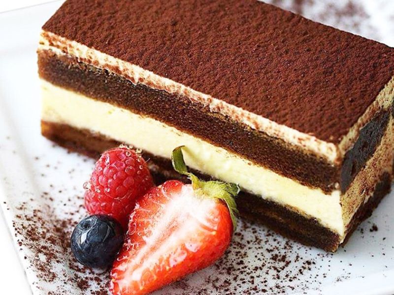 Tiramisu ngọt ngào ở Venice