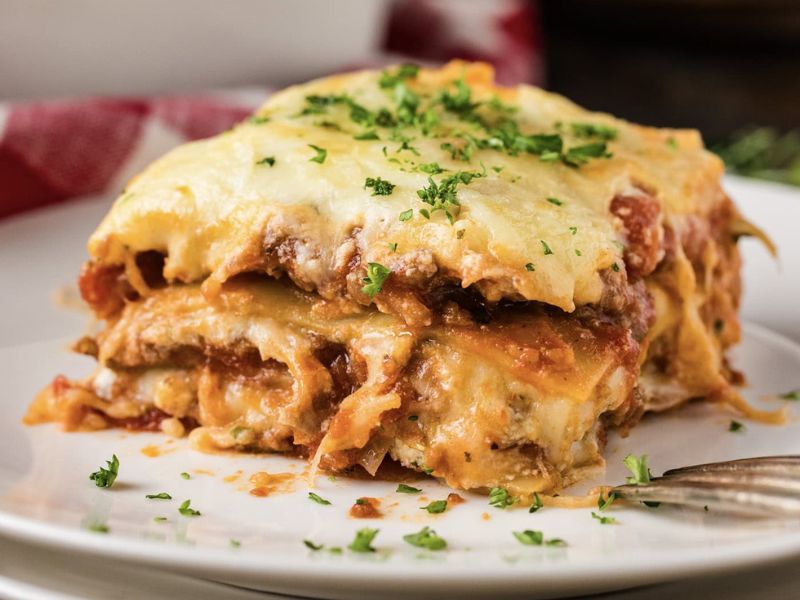 Lasagna truyền thống ở Bologna